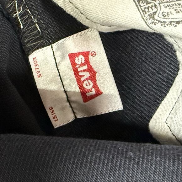 Levi's 501xx Jeans Men's 40x34 Button Fly Classic Straight Leg Dark Wash Indigo - Picture 9 of 12